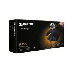 GoGrip Black Gant Nitrile Résistant Mercator