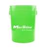 MaxShine - Seau Transparent Vert 20L
